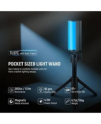 Neewer TL97C Camera Tripod with 2550mAh, 2500K-8500K, CRI97
