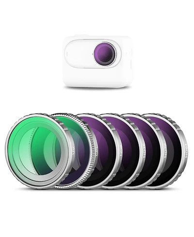 Neewer ND8 Camera Lens Accessory with Cpl, ND8, ND16 for Insta360 Go 3S