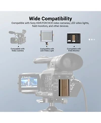 Neewer Np-F750 Led Video Light with 4400mAh, Usb C for select Sony Np-f-series devices