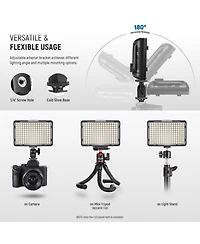 Neewer Led Video Light with 176 Led, 5600K for select Canon, Nikon and Sony cameras