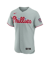 Nike Men's Bryce Harper Gray Philadelphia Phillies Usa 250 Fourth of July Authentic Jersey