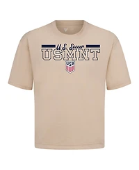 LevelWear Men's Khaki Usmnt Vanguard Luxe Signature T-Shirt