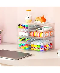 Xdovet Makeup Organizer 30 Drawers Desktop Stationary Storage