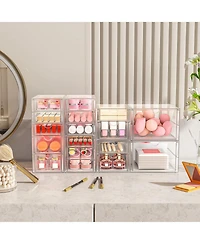 Xdovet Makeup Organizer 17 Drawers Desk Storage