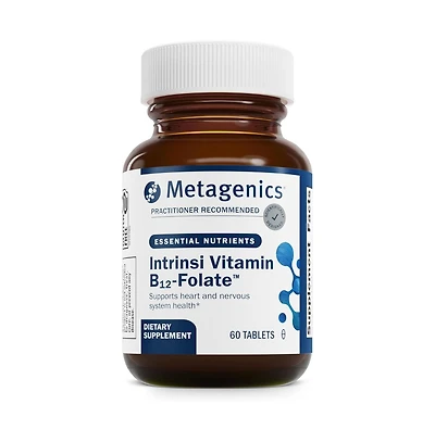 Metagenics Intrinsi Vitamin B12-Folate - With Methylcobalamin, L-5-mthf and Intrinsic Factor - Supports Energy Metabolism