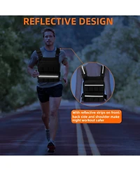 Aofar Weighted Vest Adjustable Rucking Running Crossfit Strength