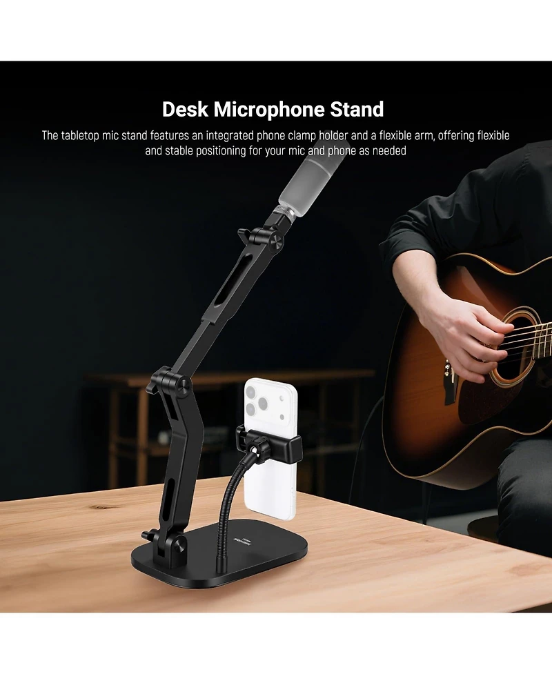 Neewer MS022 Microphone with 3.3 lbs for Yeti Razer Seiren Mini