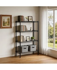 Streamdale Furniture 4-Tier Adjustable Heavy-Duty Metal Storage Rack