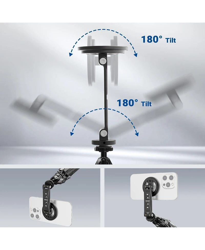 Neewer DS031 Camera Tripod for select iPhone and Android mobile devices