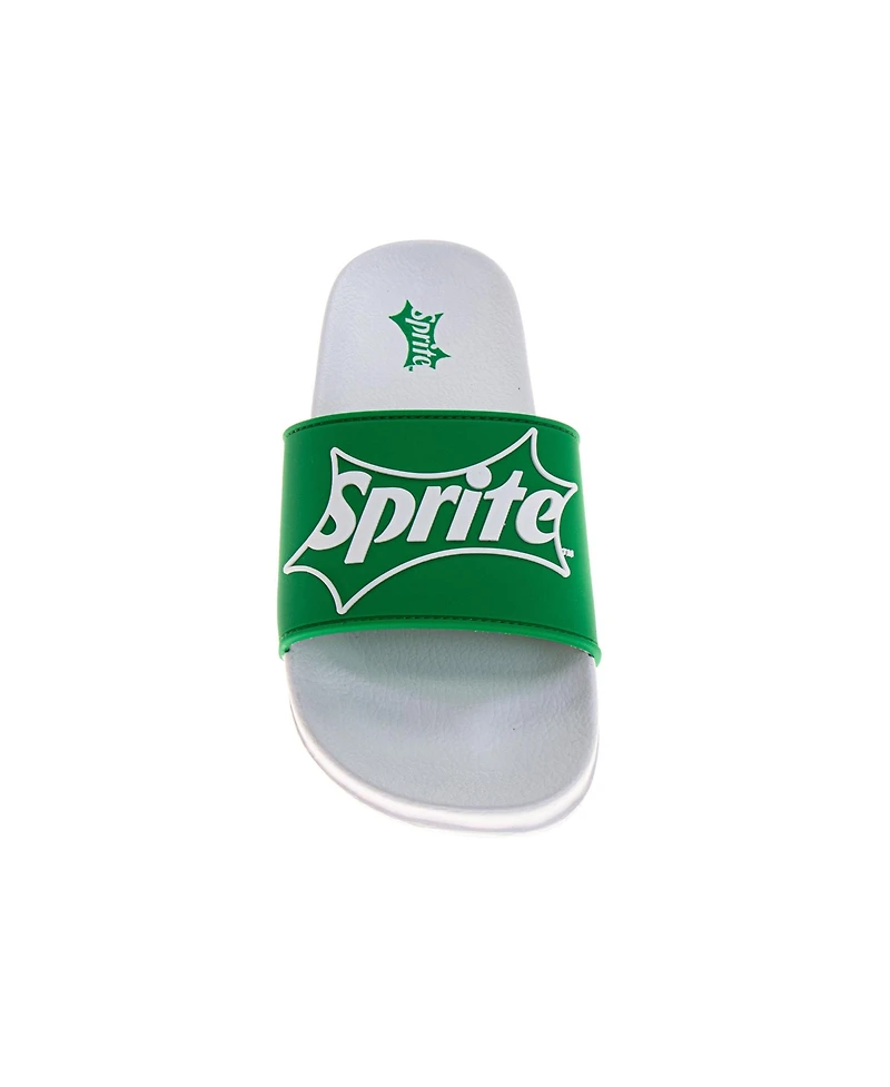 Coca-Cola Men's Sprite Logo Casual Slides Comfortable Pool Sandals