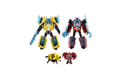 Transformers Tav-44 Sideswipe and Bumblebee Supreme Armor Set Adventure