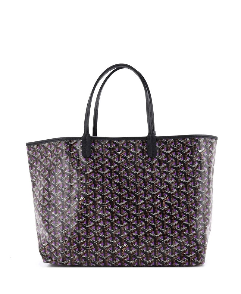 Pre-Owned Goyard Pm Saint Louis Tote Claire Voie Coated Canvas