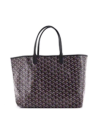 Pre-Owned Goyard Pm Saint Louis Tote Claire Voie Coated Canvas