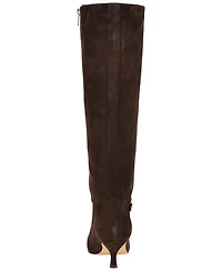 Calvin Klein Women's Serray Tall Suede Pointed Toe Boots