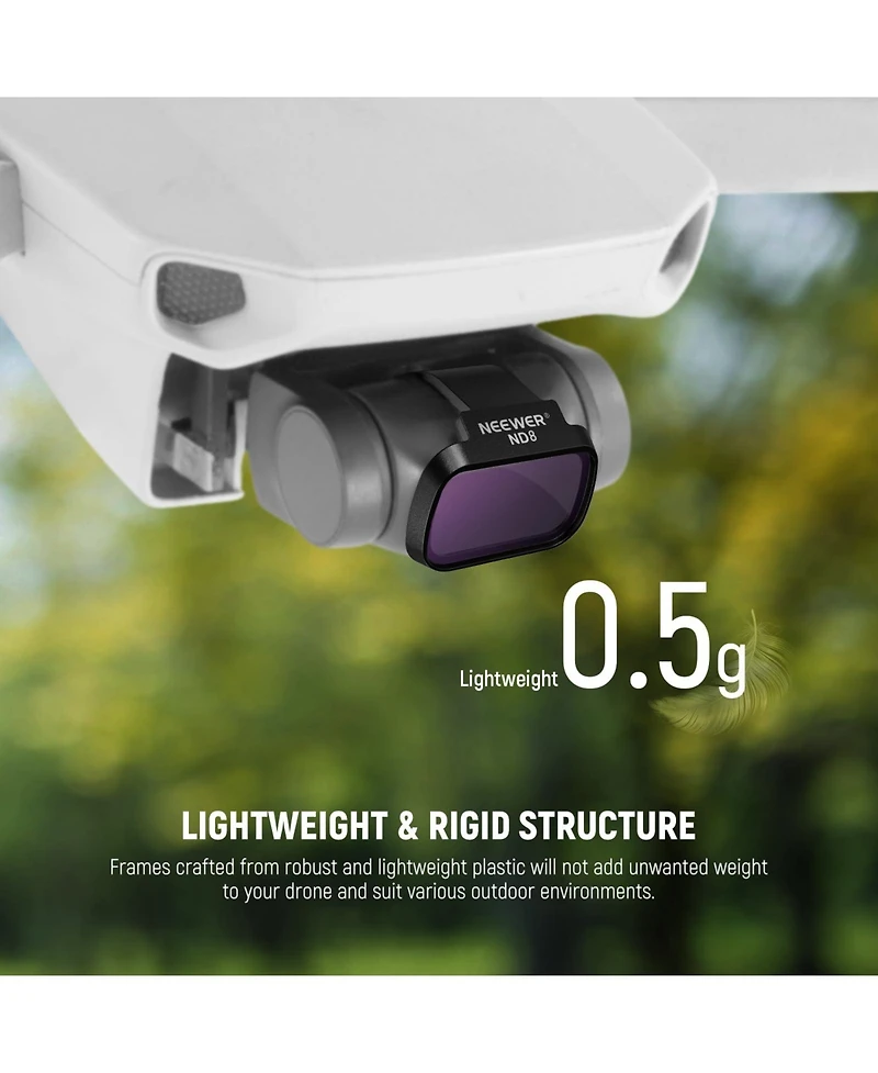 Neewer Fl-C41 Camera Lens Accessory with Cpl, ND8, ND16 for Dji Mini 4K/2 Se/Se/2/Mavic Mini