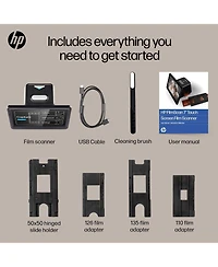 Hp FilmScan Touch Film and Slide Scanner (7" Lcd) - Convert Negatives and Slides to Stunning 22MP Photos