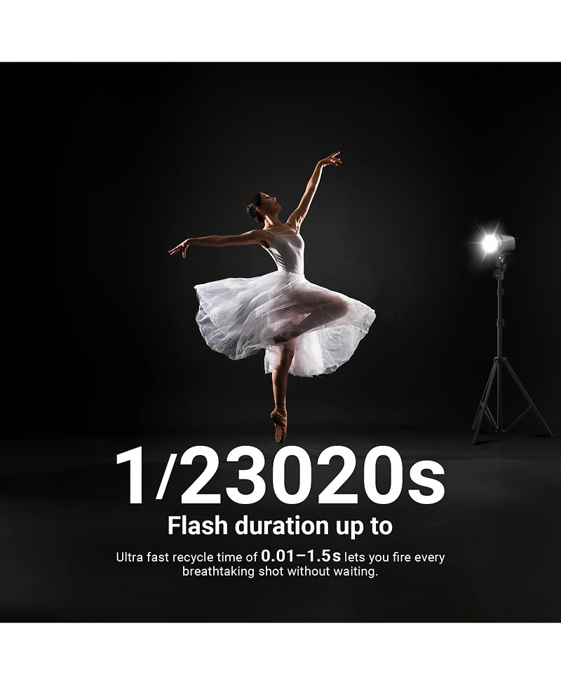 Neewer Q120 Camera Battery and Charging Accessory with 120Ws, 3000mAh, Ttl for Godox