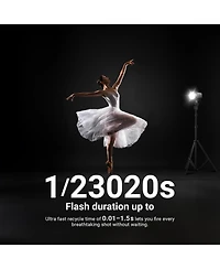 Neewer Q120 Camera Battery and Charging Accessory with 120Ws, 3000mAh, Ttl for Godox