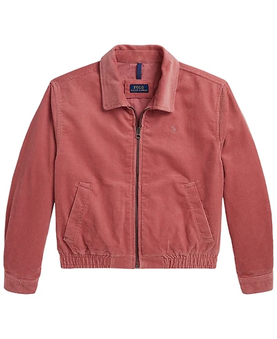Polo Ralph Lauren Girls' 7-16 Corduroy Long-Sleeve Jacket