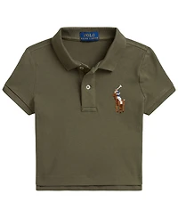 Polo Ralph Lauren Girls' 2T-6X Boxy Big Pony Short-Sleeve Shirt