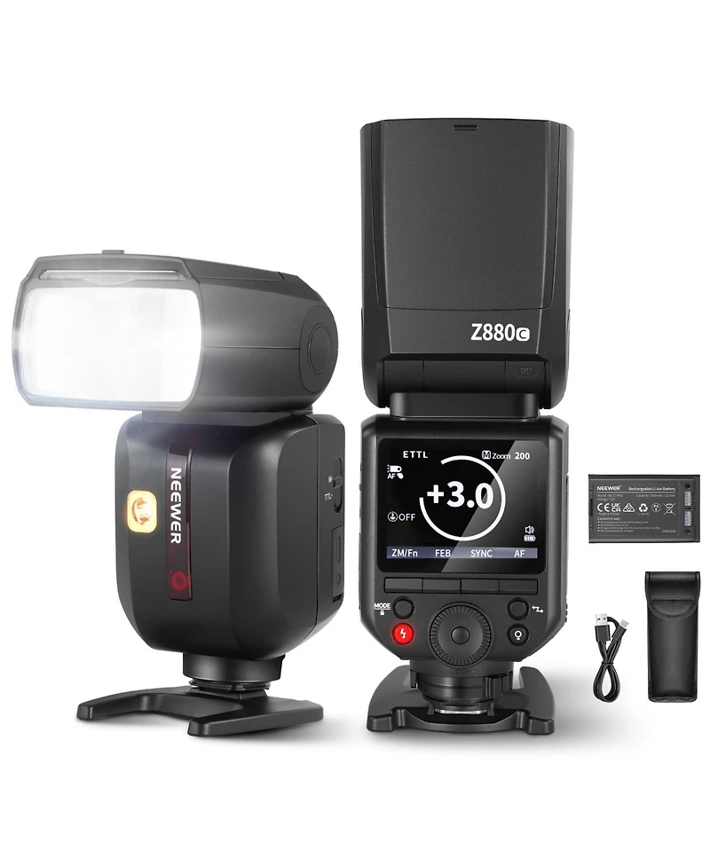 Neewer Z880-c Camera Flash with 76Ws, 3000mAh, Ttl for Canon