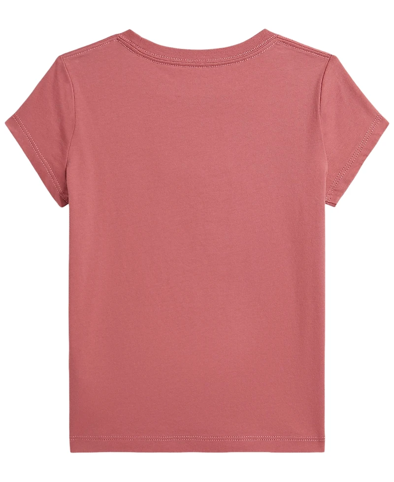 Polo Ralph Lauren Girls' 2T-6X Sportsman Short-Sleeve T-Shirt
