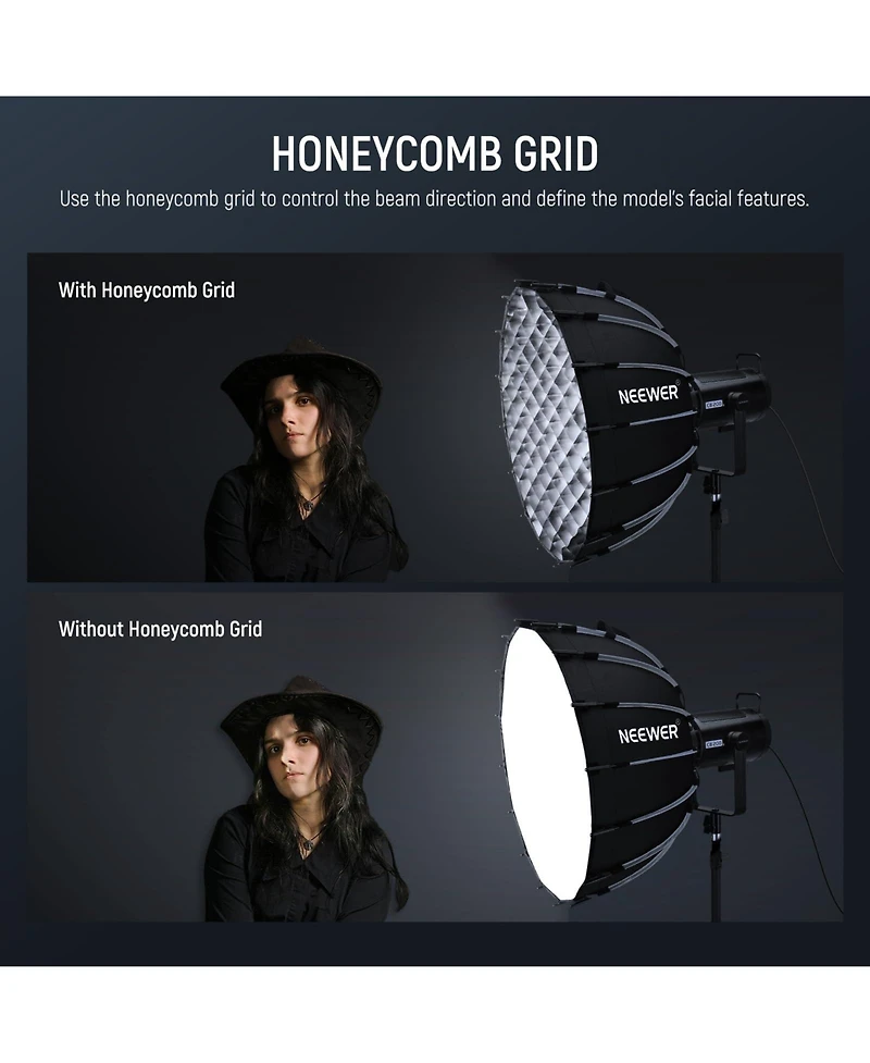 Neewer NS71P Softbox for Aputure 120d Godox SL60w