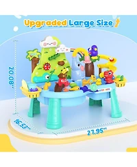 Gnuadz Water Table Sand Pool Pump Kitchen Play Sink Toddler Toys