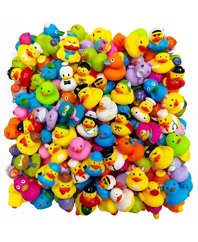Gnuadz 50Pack Rubber Ducks Bulk Bath Party Favors