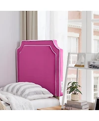 DormCo Tavira Allure Right Side Outlet Headboard - Corded Raised