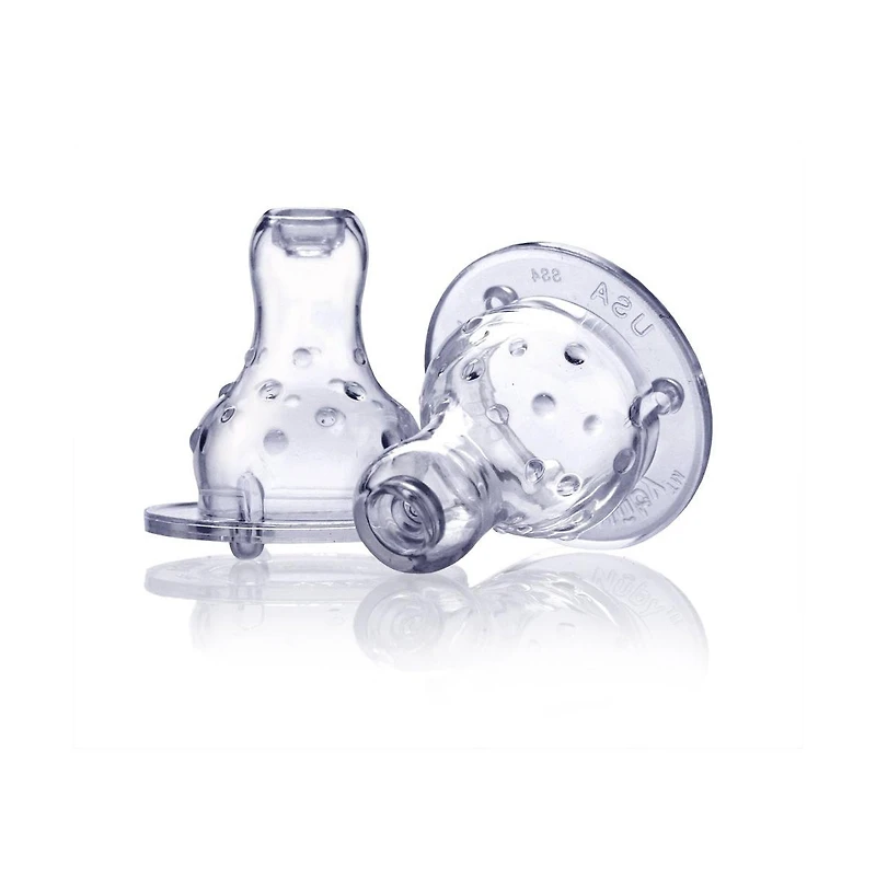 Nuby Bpa Free Non Drip Bottles, 10oz