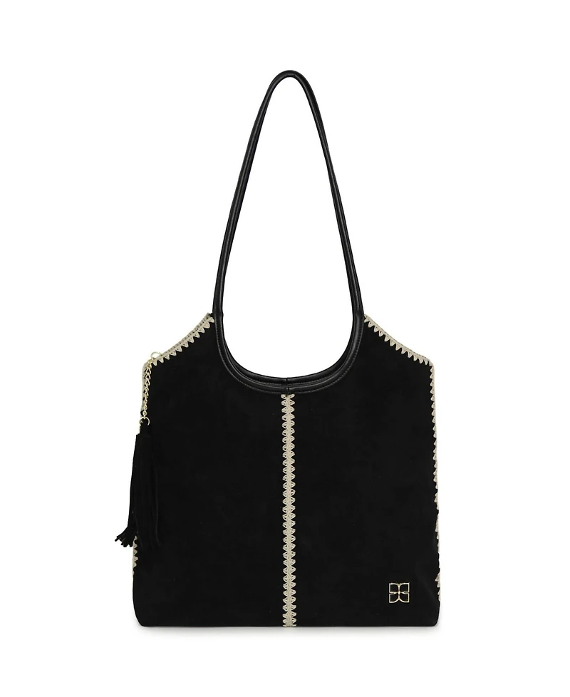 Belle & Bloom Women's Back To Friends Suede Shopper