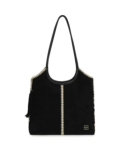 Belle & Bloom Women's Back To Friends Suede Shopper