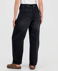 And Now This Petite Barrel Leg Jeans, Macy's Exclusive
