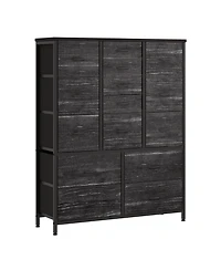 homfan 15 Drawers Dresser for Bedroom, Tall Dressers Fabric Storage Dresser Organizer Large Chest of Drawers for Closet, Hallway, Living Room