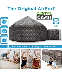 AirFort Air Fort Digital Camo Children's Indoor Play Tent with Easy Storage
