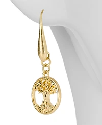 Patricia Nash Key to My Heart Collection Tree Drop Earrings