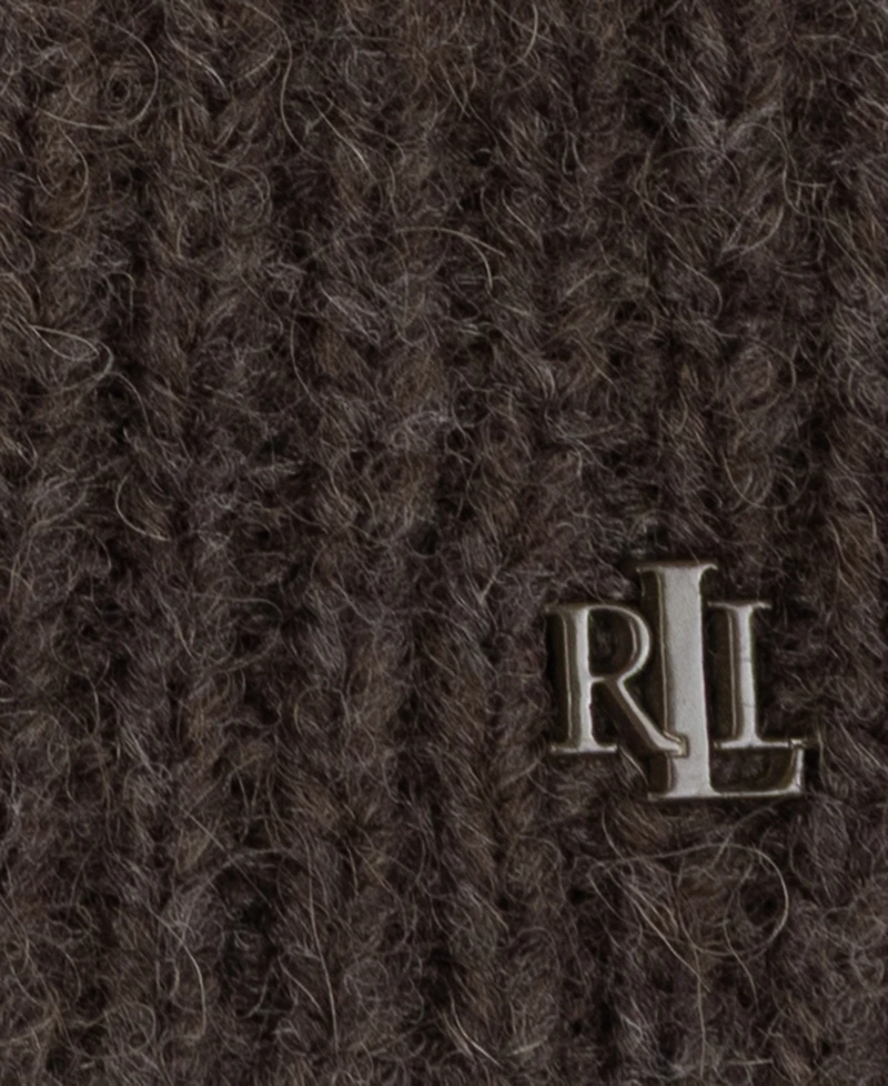 Lauren Ralph Lauren Ocelot Pattern Knit Beanie