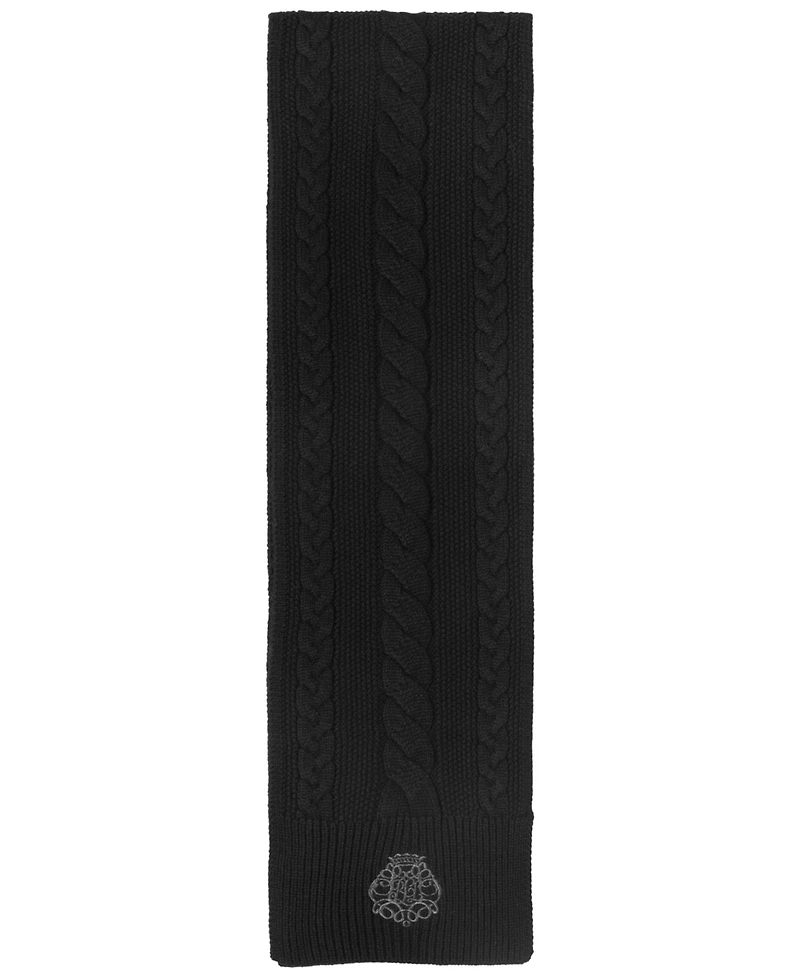 Lauren Ralph Direct Embroidery Cable Scarf