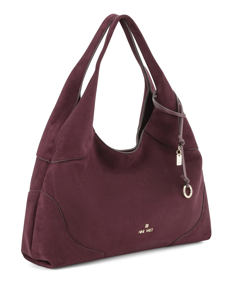 Nine West Allie Triple Compartment Extra-Large Shoulder Handbag