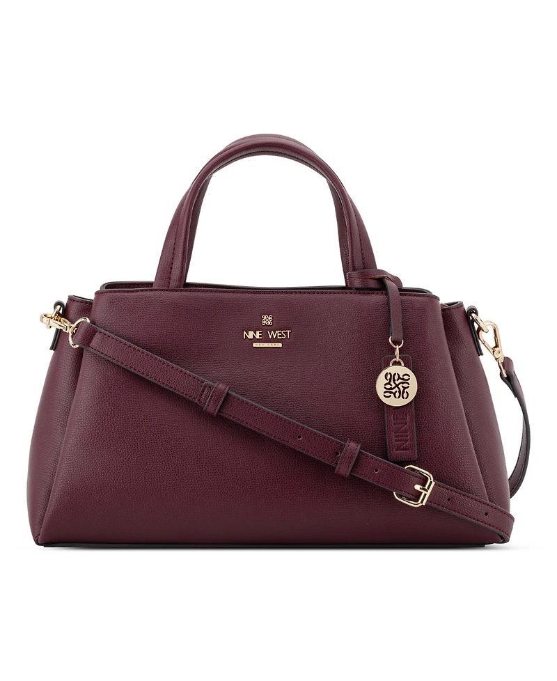 Nine West Luela Large Top Handle Satchel Handbag