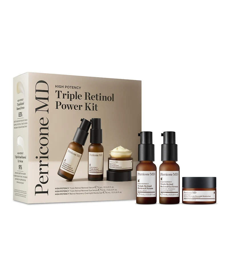 Perricone Md 3-Piece Triple Retinol Kit
