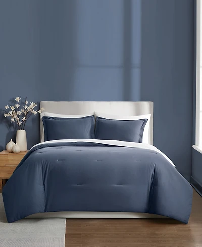 Brooklyn Loom Essential Cotton 3-Piece Comforter Set, King