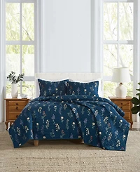Cannon Avery Floral 3-Piece Quilt Set, King