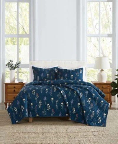 Cannon Avery Floral 3 Piece Quilt Sets
