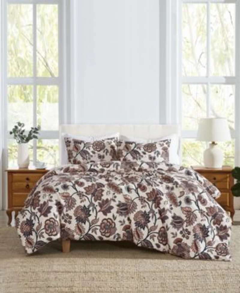Cannon Chloe Jacobean 3 Piece Duvet Cover Sets
