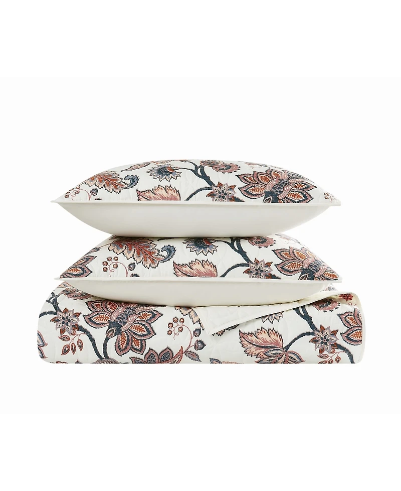 Cannon Chloe Jacobean 3-Piece Quilt Set