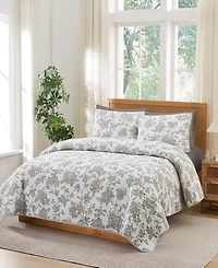 Brooklyn Loom Mila Floral 2-Piece Quilt Set, Twin/Twin Xl