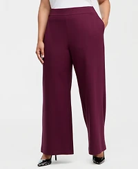 I.n.c. International Concepts Plus High-Rise Pull-On Pants, Macy's Exclusive
