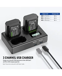 Neewer A7C Camera Battery and Charging Accessory with 2280mAh for select Sony Np-f-series devices